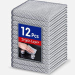 Pack x12 Paños Mágicos™ de Acero Inoxidable – Limpieza Profunda
