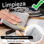 Paños de acero inoxidable ultra resistentes y reutilizables