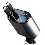 Cargador para Auto 4 en 1™ – Carga Rápida Sin Cables Enredados
