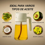 Dispensador de Aceite 2 en 1 – Control Preciso sin Desperdicio