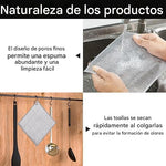 Paños multiuso para cocina, baño, auto y más superficies