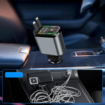 Cargador auto rápido 4 puertos iPhone Android tablet smartwatch