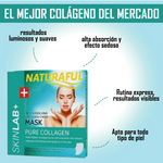 Parches de colágeno SkinLift antes y después - resultados visibles en frente y entrecejo