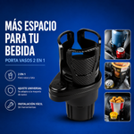 Cup Pro® | Porta Vasos Ajustable 2 en 1
