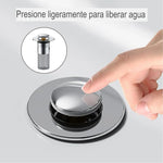 Limpieza rápida del filtro de desagüe de acero inoxidable reutilizable