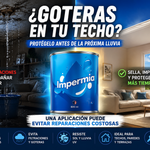 💧 ¿Goteras en tu techo? ¡Séllalas ANTES de la próxima lluvia! — Impermia