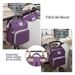Mamá Pro™ | Mochila Pañalera 3 en 1 con Cuna Portátil