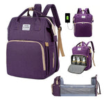Mamá Pro™ | Mochila Pañalera 3 en 1 con Cuna Portátil