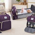 Mamá Pro™ | Mochila Pañalera 3 en 1 con Cuna Portátil